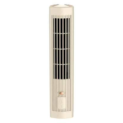 Portable Air Conditioner Tower Fan | Bladeless Design | USB Rechargeable | Quiet for Home