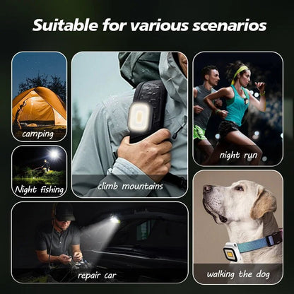 Portable Camping Lamp | Clip-On LED Light | Waterproof & Lightweight | Hands-Free Outdoor Lighting