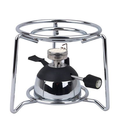 Portable Camping Stove | Energy-Efficient Burner | Stainless Steel Compact Design | Outdoor Cooking