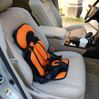 Portable Child Car Seat | Ultra-Light Foldable Booster | 5-Point Harness & 132 lb | Travel-Friendly
