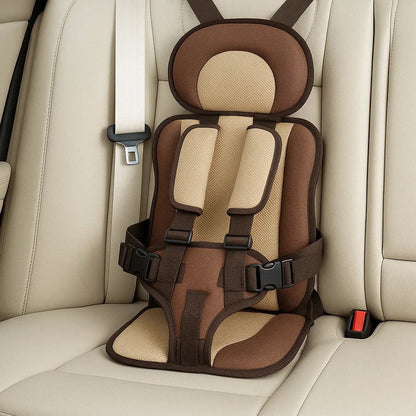 Portable Child Car Seat | Ultra-Light Foldable Booster | 5-Point Harness & 132 lb | Travel-Friendly