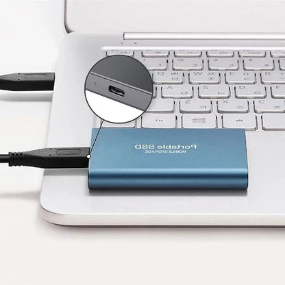 Portable External SSD | Ultra-Fast USB Transfer | 128GB | Compact & Lightweight