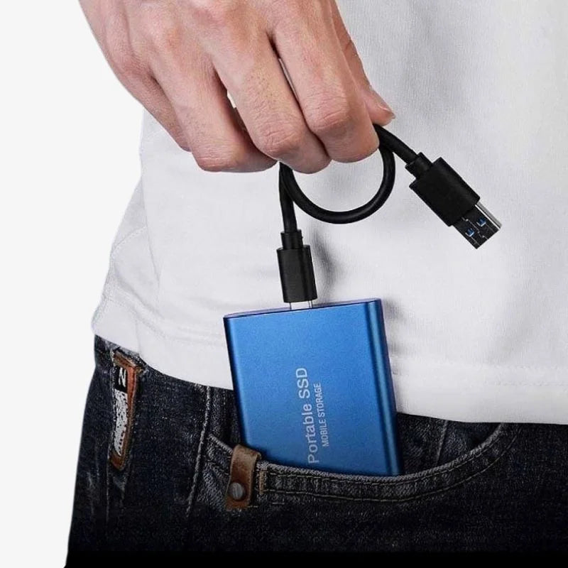 Portable External SSD | Ultra-Fast USB Transfer | 128GB | Compact & Lightweight