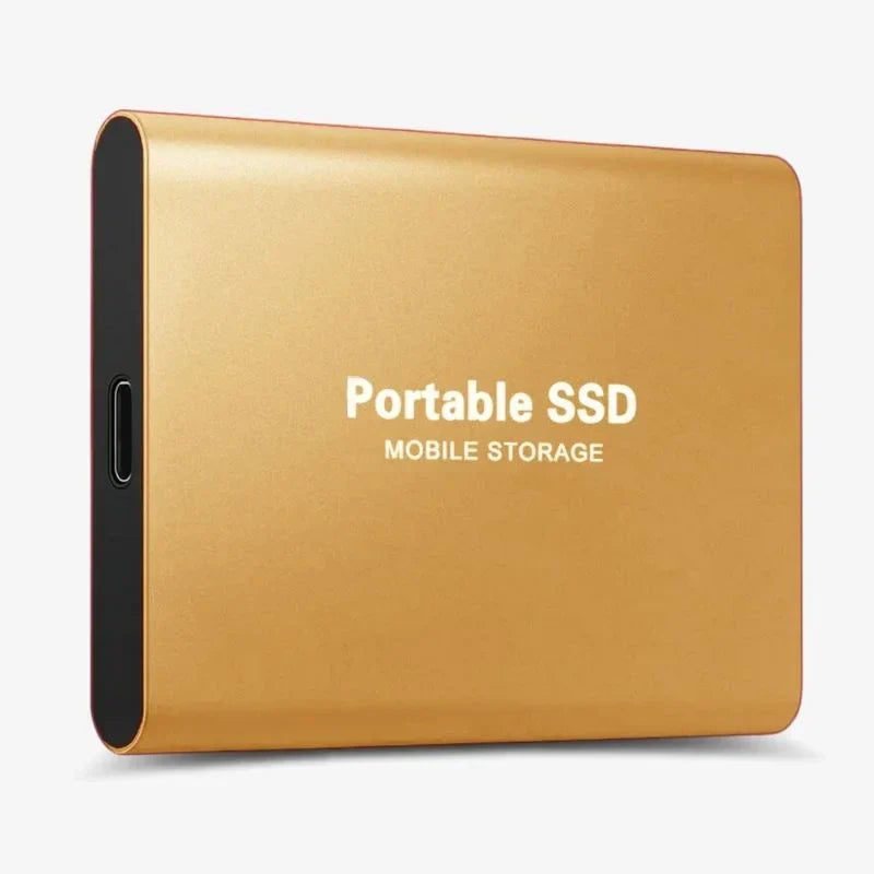 Portable External SSD | Ultra-Fast USB Transfer | 128GB | Compact & Lightweight