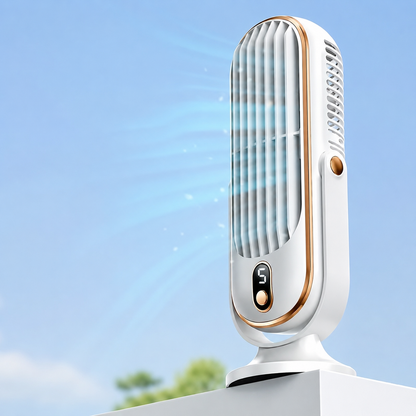 Portable Fan | USB Rechargeable Handheld & Desktop | Lightweight Design | Personal Cooling