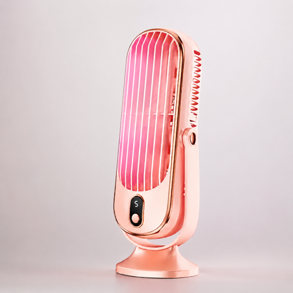 Portable Fan | USB Rechargeable Handheld & Desktop | Lightweight Design | Personal Cooling