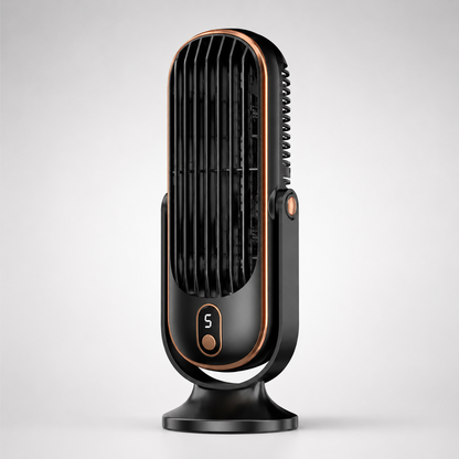 Portable Fan | USB Rechargeable Handheld & Desktop | Lightweight Design | Personal Cooling