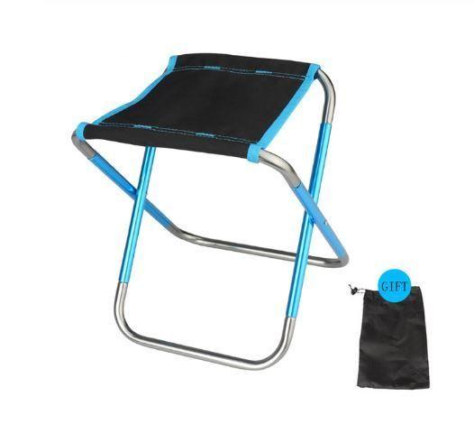 Portable Folding Chair | Ultra Lightweight Aluminum Frame | Durable Oxford Fabric Seat | Camping & Travel