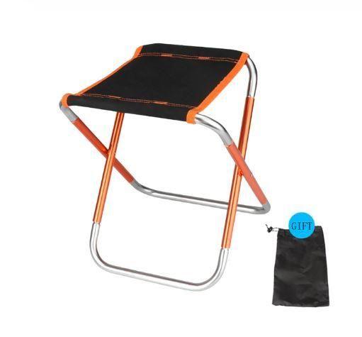 Portable Folding Chair | Ultra Lightweight Aluminum Frame | Durable Oxford Fabric Seat | Camping & Travel