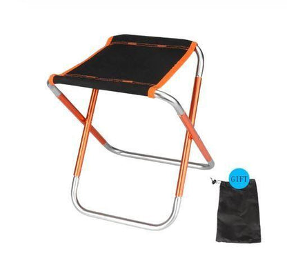 Portable Folding Chair | Ultra Lightweight Aluminum Frame | Durable Oxford Fabric Seat | Camping & Travel