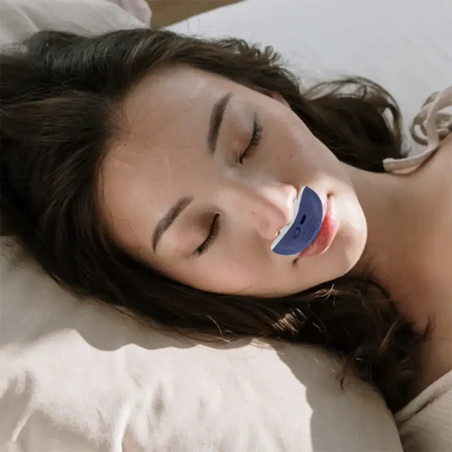 Portable Micro CPAP for Travel | Hoseless & Quiet | Silicone Nasal Tip | 8-Hour Battery