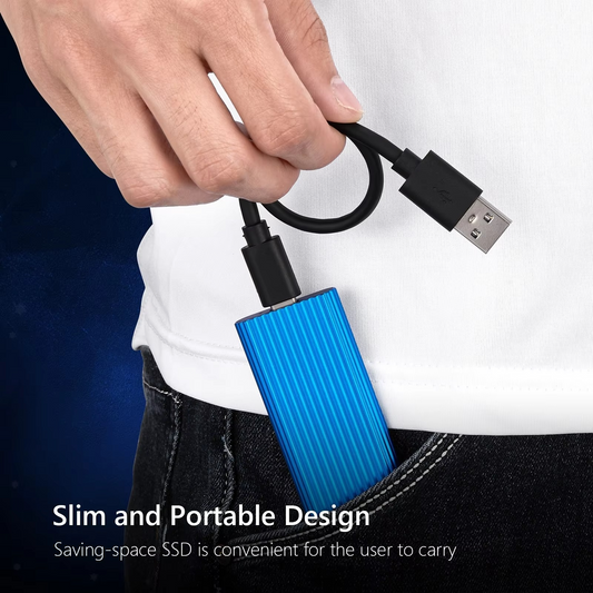 Portable SSD | USB 3.1 High-Speed | Aluminum Case | Multiple Capacities