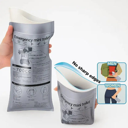 Portable Travel Urine Bag | Leak-Proof & Odor-Sealing | 700ml Capacity | One-Hand Operation