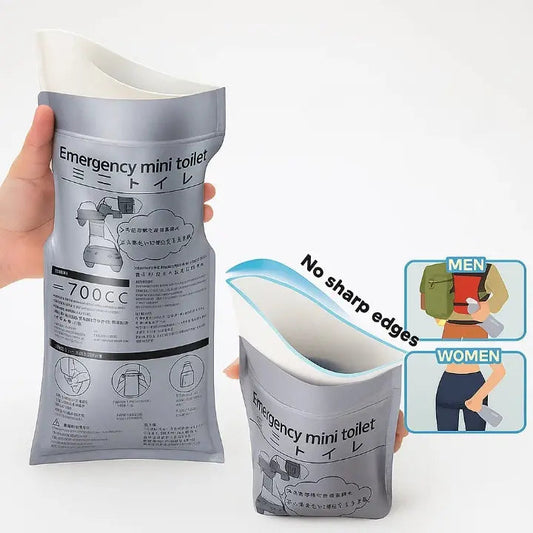 Portable Travel Urine Bag | Leak-Proof & Odor-Sealing | 700ml Capacity | One-Hand Operation