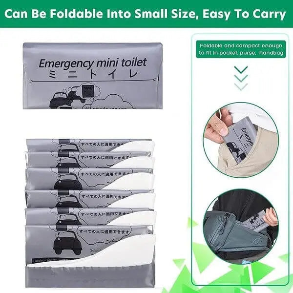 Portable Travel Urine Bag | Leak-Proof & Odor-Sealing | 700ml Capacity | One-Hand Operation