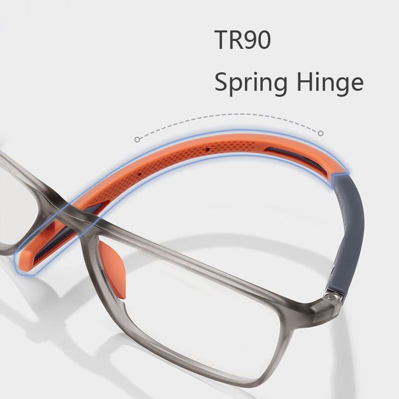 Progressive Reading Glasses | Ultra-Light Titanium Frame | Blue Light, Impact-Resistant Lenses