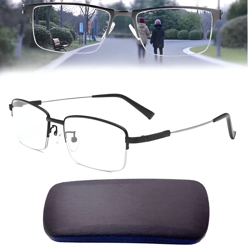 Progressive Sunglasses | Smart Multi-Zone Lenses | Blue Light & UV Protection | Comfortable Fit