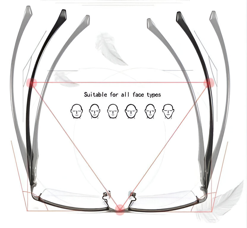 Progressive Sunglasses | Smart Multi-Zone Lenses | Blue Light & UV Protection | Comfortable Fit