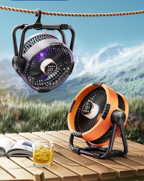 Rechargeable Camping Fan | LED Lantern & Power Bank | 20,000mAh Battery