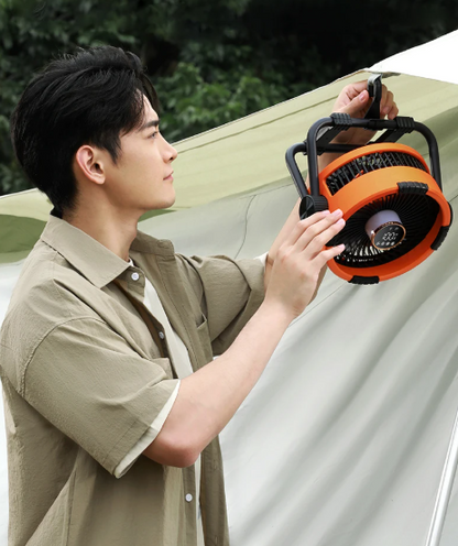 Rechargeable Camping Fan | LED Lantern & Power Bank | 20,000mAh Battery