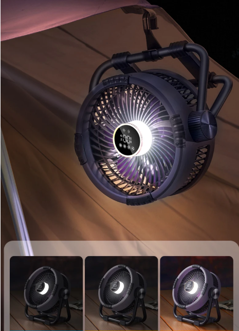 Rechargeable Camping Fan | LED Lantern & Power Bank | 20,000mAh Battery