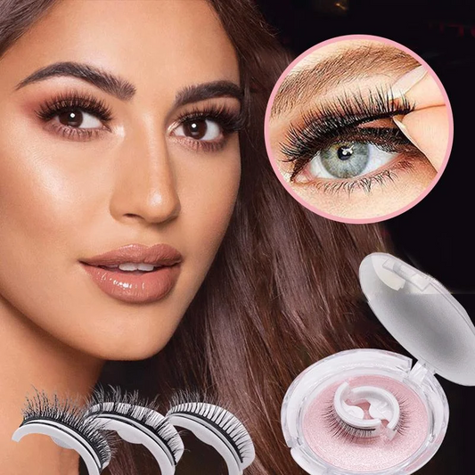 Reusable Self-Adhesive Eyelashes | No Glue & Quick Apply | Natural Look | Comfortable Wear