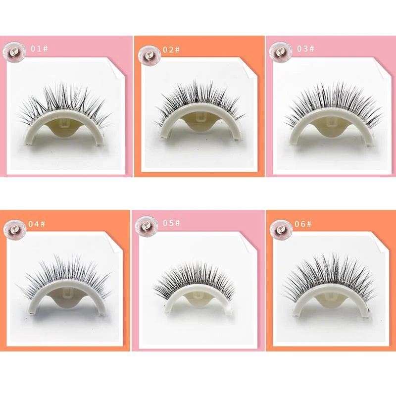Reusable Self-Adhesive Eyelashes | No Glue & Quick Apply | Natural Look | Comfortable Wear