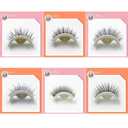 Reusable Self-Adhesive Eyelashes | No Glue & Quick Apply | Natural Look | Comfortable Wear