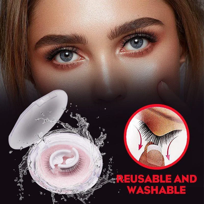 Reusable Self-Adhesive Eyelashes | No Glue & Quick Apply | Natural Look | Comfortable Wear