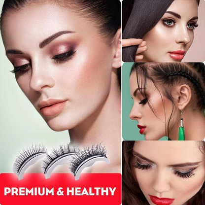 Reusable Self-Adhesive Eyelashes | No Glue & Quick Apply | Natural Look | Comfortable Wear