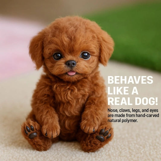 Robotic Puppy Toy | Lifelike Movements & Voice Response | Soft Plush Exterior