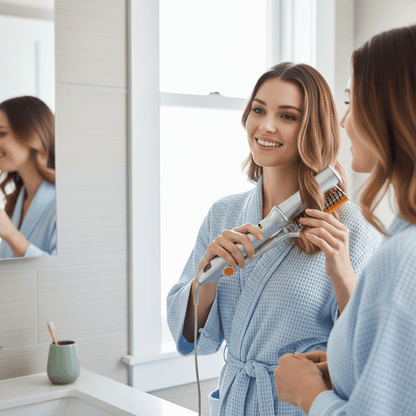 Rotating Hair Brush Styler | 32mm Rotating Barrel | Ceramic Coating | Smooth Finish