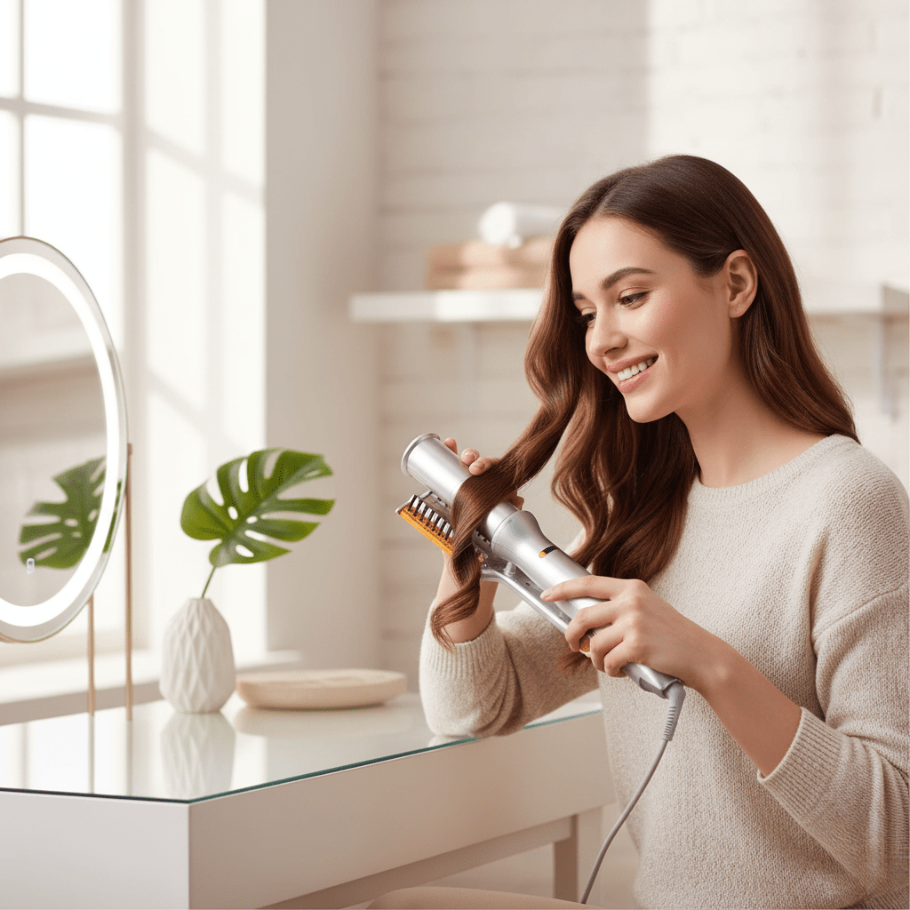 Rotating Hair Brush Styler | 32mm Rotating Barrel | Ceramic Coating | Smooth Finish