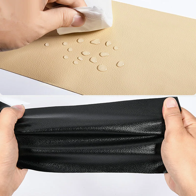 Self-Adhesive Leather Repair Patch | Cut-to-Size 20 x 54 in | PU Leather & Waterproof