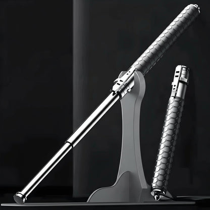 Self-Defense Walking Stick | Auto Quick-Deploy Cane | Ergonomic Non-Slip Grip, Adjustable Length