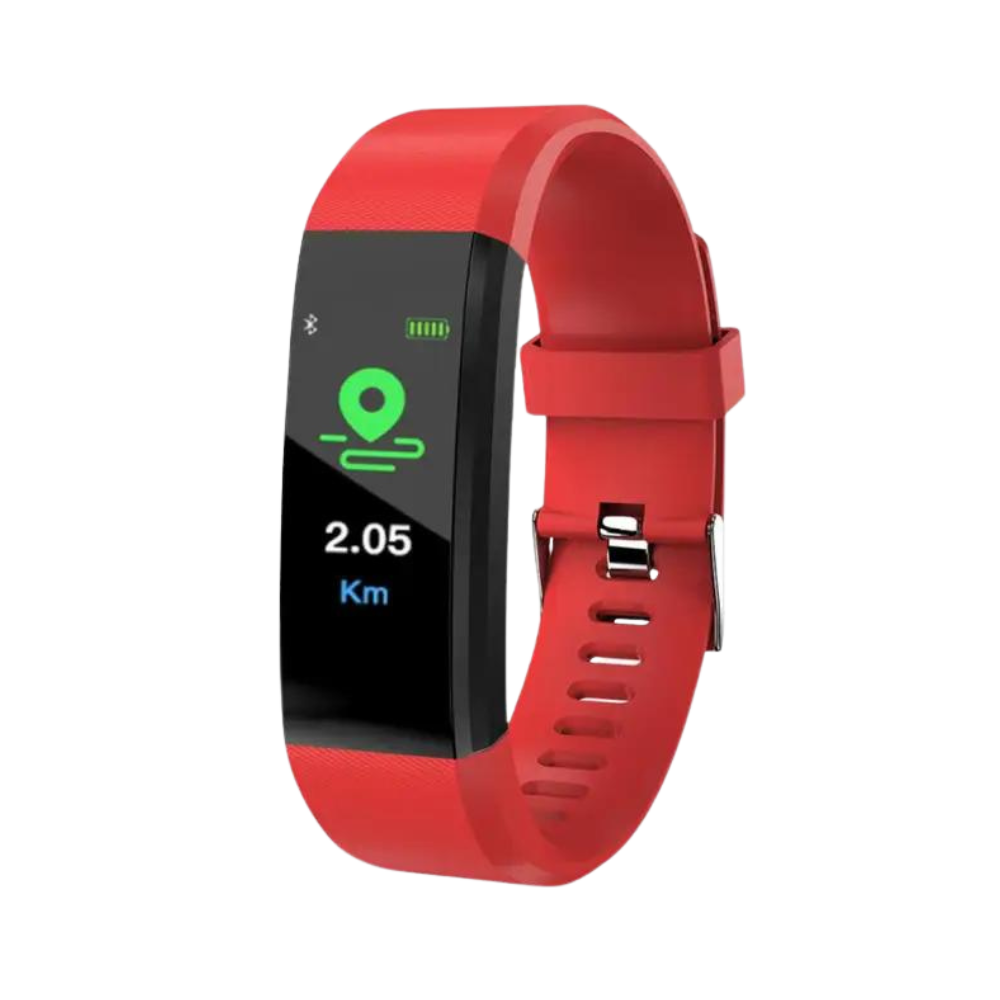 Senior Smartwatch | Easy-Read LED Display | Heart Rate & BP Monitor | Long Battery Life