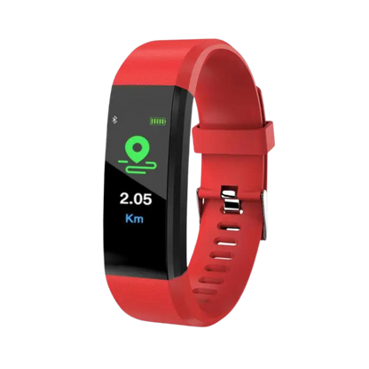 Senior Smartwatch | Easy-Read LED Display | Heart Rate & BP Monitor | Long Battery Life