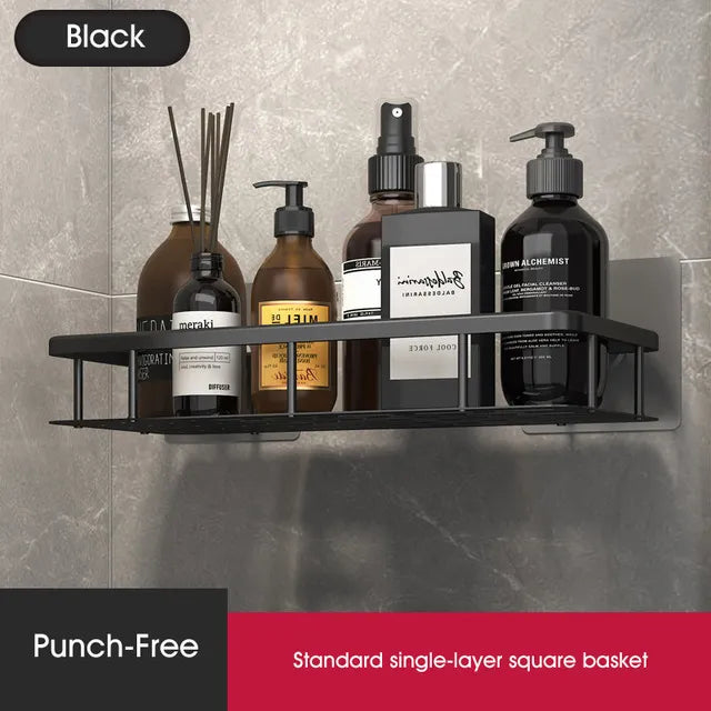 Shower Corner Shelf | No-Drill Self-Adhesive | 2-Piece Set