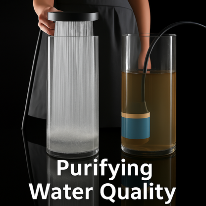 Shower Head | High-Pressure Turbo Boost | Built-in Filtration & Multi Spray Modes | Gentle on Skin