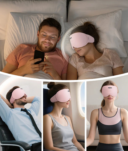 Sleep Eye Mask | Bluetooth Audio Playback | Bamboo Fiber & Breathable Fabric | Comfortable Fit
