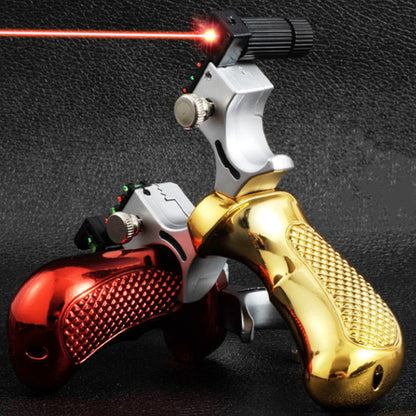 Slingshot | Laser-Aimed High-Precision | Ergonomic Handle | Outdoor Target Practice