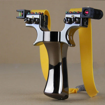 Slingshot | Laser-Aimed High-Precision | Ergonomic Handle | Outdoor Target Practice