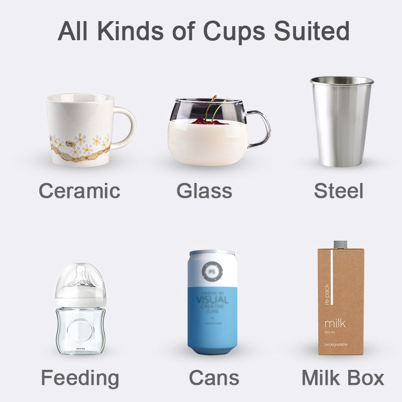 Smart Mug Warmer | Temperature Control & 8-Hour Auto Shut-Off | Tempered Glass Surface
