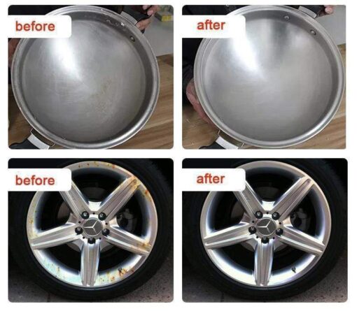Stainless Steel Scratch Eraser | Metal Polish Paste 190g | Restores Shine & Removes Rust