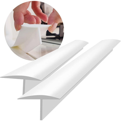 Stove Gap Cover | Deep-Insert T-Edge | Food-Grade Silicone & Heat-Resistant | Multi-Purpose Use