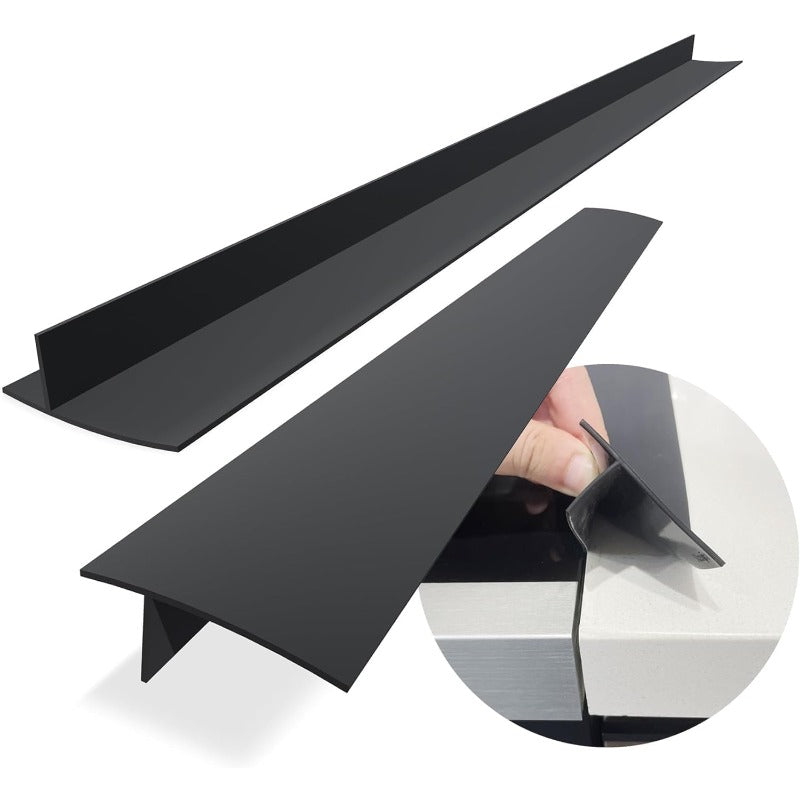 Stove Gap Cover | Deep-Insert T-Edge | Food-Grade Silicone & Heat-Resistant | Multi-Purpose Use