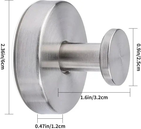 Suction Cup Hooks | Strong Suction Grip | 5 kg Load | Damage-Free Hanging