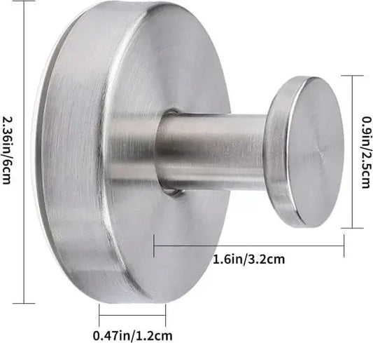 Suction Cup Hooks | Strong Suction Grip | 5 kg Load | Damage-Free Hanging