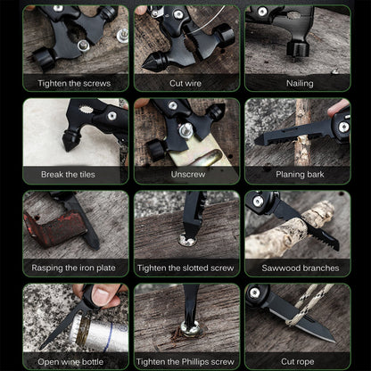 Survival Tool | Compact Multifunctional Design | Aluminum & Copper Construction | Camping & Hiking