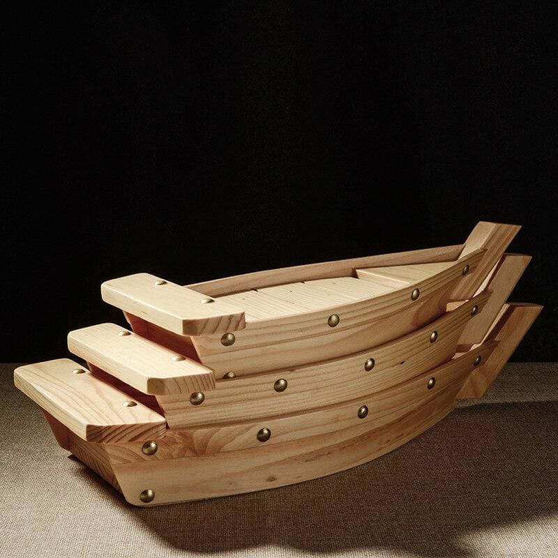 Sushi Boat | Traditional Japanese Design | Eco-Friendly Timber & 3 Sizes